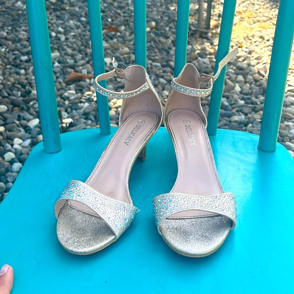 Delicacy Rhinestone heels